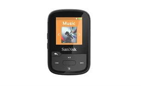 נגן שחור SanDisk Clip Sport Plus 32GB FM Radio + Bluetooth